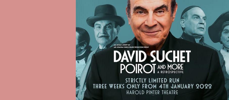 David Suchet Poirot and More A Retrospective, Harold Pinter Theatre, Brighton